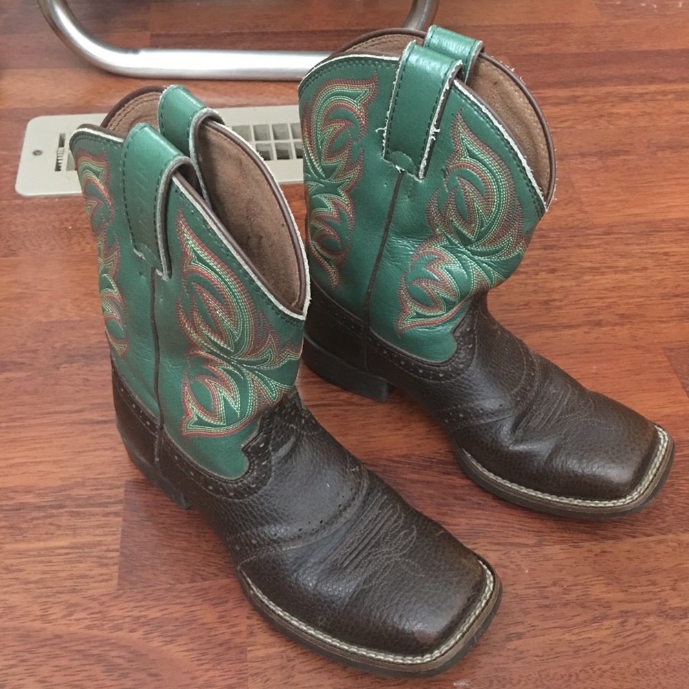 Kids Justine Leather Boots